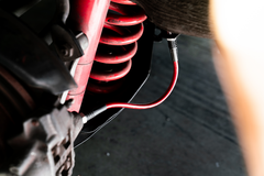 Mercedes W201 - 190E Stainless Steel Complete 6 Brake Line Kit - DOT Compliant-Brake Lines-Garagistic