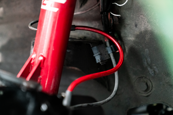 Mercedes W201 - 190E Stainless Steel Complete 6 Brake Line Kit - DOT Compliant-Brake Lines-Garagistic