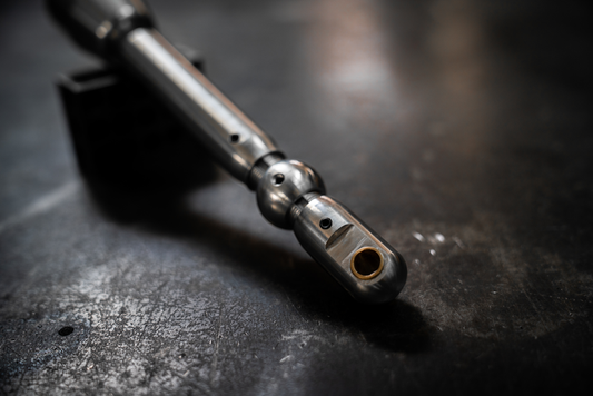 Pre-packaged combo - Supreme shifter + OEM Rod + Standard aluminum knob- Fits: E30, E36 and E46 (Non-M)-Shifter Components-Garagistic