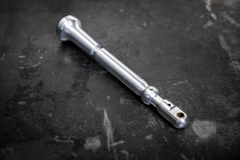 Pre-packaged combo - Supreme shifter + Vintage aluminum knob + OEM rod+ 5 speed emblem - Fits: E30, E36 and E46 (Non-M)-Shifter Components-Garagistic