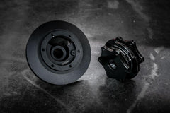 Race Steering Wheel Quick Release - NRG-Steering Wheel Hubs-Gloss Black-Add E36 Short Hub-Garagistic