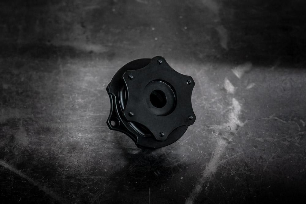 Race Steering Wheel Quick Release - NRG-Steering Wheel Hubs-Matte Black-No thanks-Garagistic