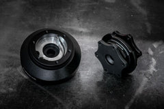 Race Steering Wheel Quick Release - NRG-Steering Wheel Hubs-Matte Black-Add E30 Short Hub-Garagistic
