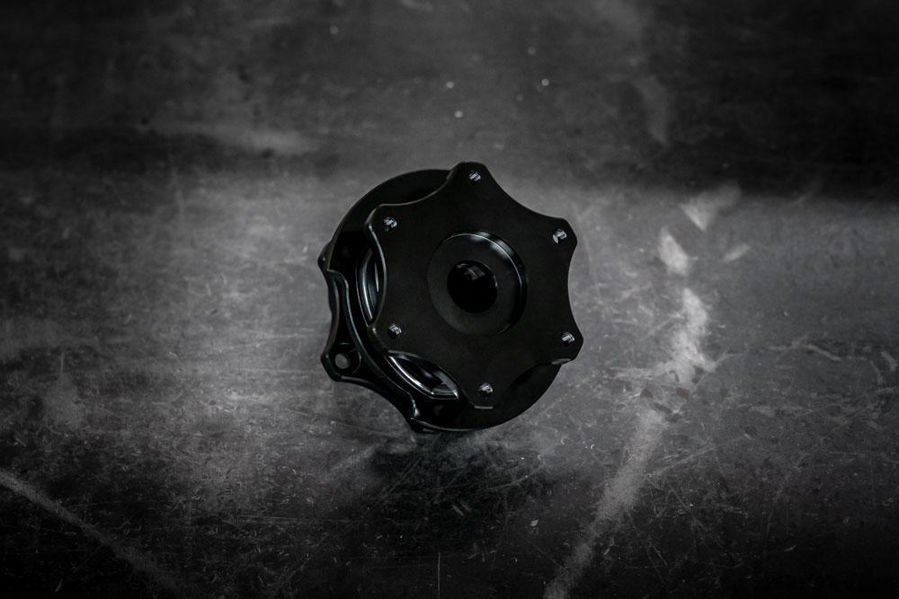 Race Steering Wheel Quick Release - NRG-Steering Wheel Hubs-Matte Black-No thanks-Garagistic