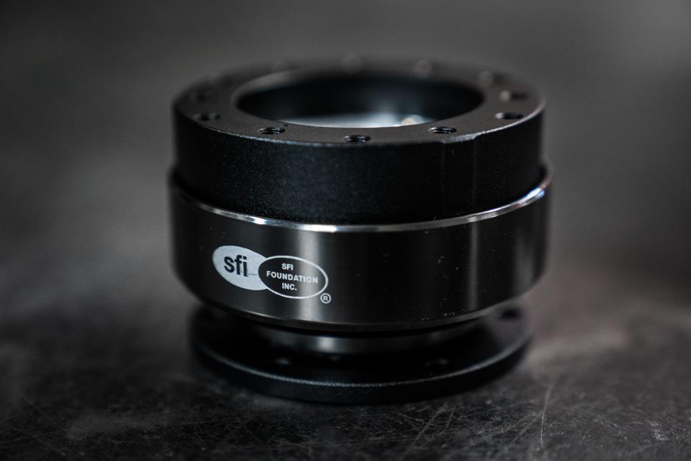 SFI Ball Bearing Steering Wheel Quick Release - NRG-Steering Wheel Hubs-Black SFI-No thanks-Garagistic