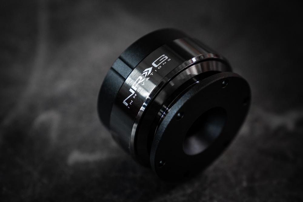 SFI Ball Bearing Steering Wheel Quick Release - NRG-Steering Wheel Hubs-Black SFI-No thanks-Garagistic