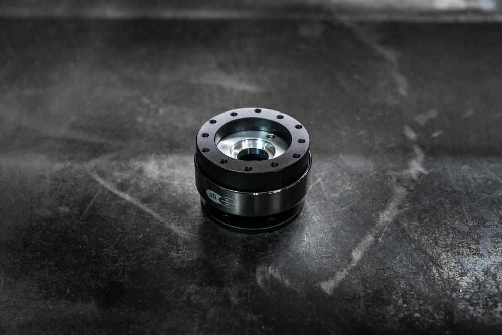 SFI Ball Bearing Steering Wheel Quick Release - NRG-Steering Wheel Hubs-Black SFI-No thanks-Garagistic