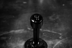 Standard Aluminum Shift Knob for BMW E21, E28, E30, E34, E36, E46-Shift knob-Anodized-Recessed Option-4 Speed Emblem-Garagistic