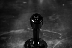 Standard Aluminum Shift Knob for BMW E21, E28, E30, E34, E36, E46-Shift knob-Anodized-Recessed Option-5 Speed Emblem-Garagistic