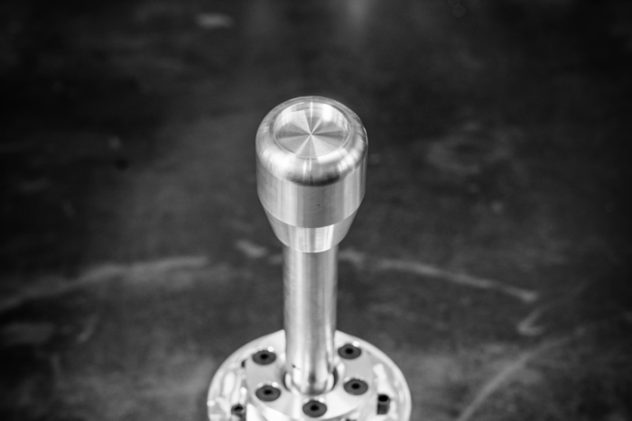 Standard Aluminum Shift Knob for BMW E21, E28, E30, E34, E36, E46-Shift knob-Aluminum-Recessed Option-No Emblem-Garagistic