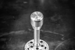 Standard Aluminum Shift Knob for BMW E21, E28, E30, E34, E36, E46-Shift knob-Aluminum-Non-Recessed-No Emblem-Garagistic