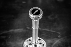 Vintage Aluminum Shift Knob for BMW E21, E28, E30-Shift knob-Aluminum-Recessed Option-Garagistic Logo Emblem-Garagistic