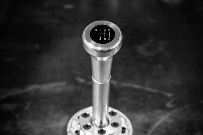 Vintage Aluminum Shift Knob for BMW E21, E28, E30-Shift knob-Aluminum-Recessed Option-6 Speed Emblem-Garagistic